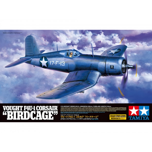 1/32 US. Vought F4U-1 Corsair "Birdcage" Plastik Savaş Uçağı Maket Kiti