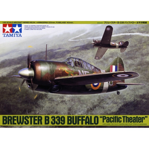 1/48 Brewster B 339 Buffalo "Pacific Theater" Plastik Uçak Maket Kiti