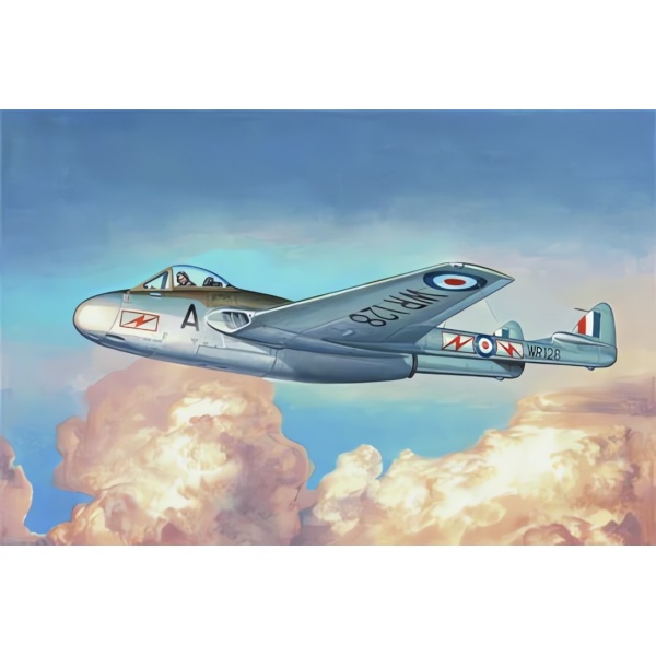 1/48 British Vampire FB.MK.9 Plastik Uçak Maket Kiti