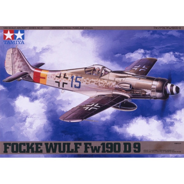 1/48 Focke Wulf Fw190 D9 Plastik Uçak Maket Kiti