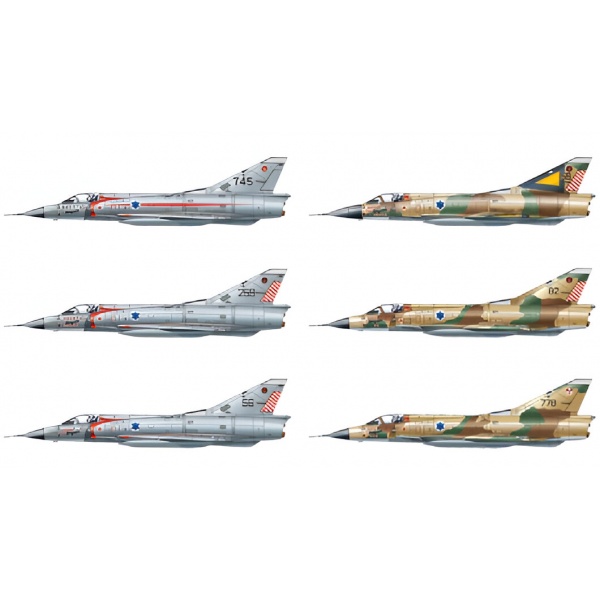 1/48 Mirage III Cj Aces Plastik Uçak Maket Kiti