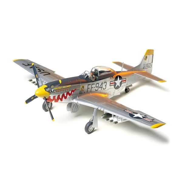 1/48 N.American P-51D Mustang Korean War Plastik Uçak Maket Kiti