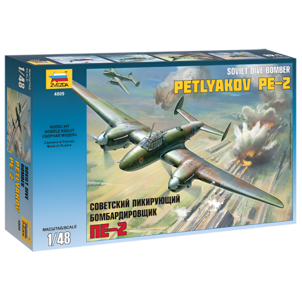 1/48 Petlyakov Pe-2 Plastik Uçak Maket Kiti