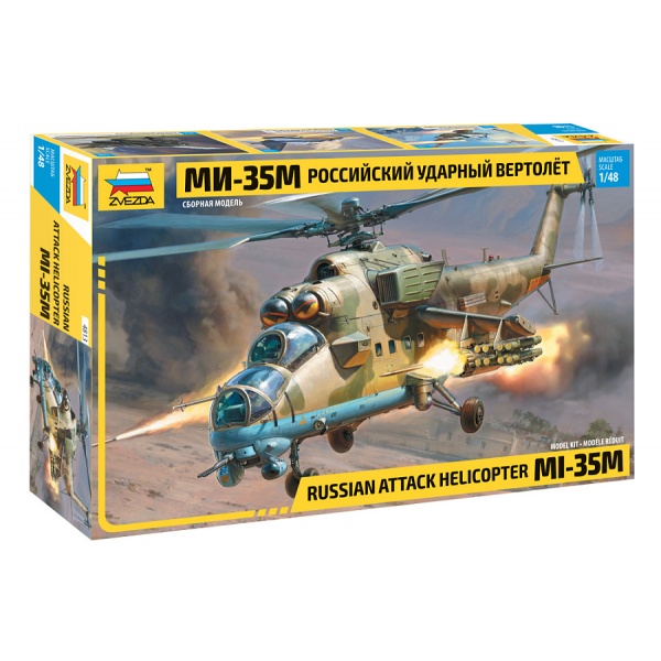 1/48 Russian MIL MI-35M Hind E Plastik Helikopter Maket Kiti
