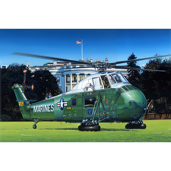 1/48 US. VH-34D marine One Re Edition Plastik Helikopter Maket Kiti
