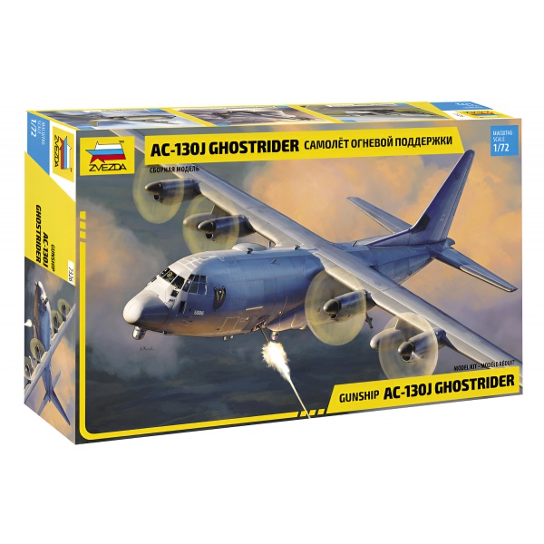 1/72 AC-130 J Ghostrider Gunship Plastik Uçak Maket Kiti
