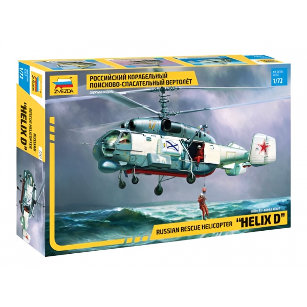 1/72 KA-27 Rescue Plastik Helikopter Maket Kiti