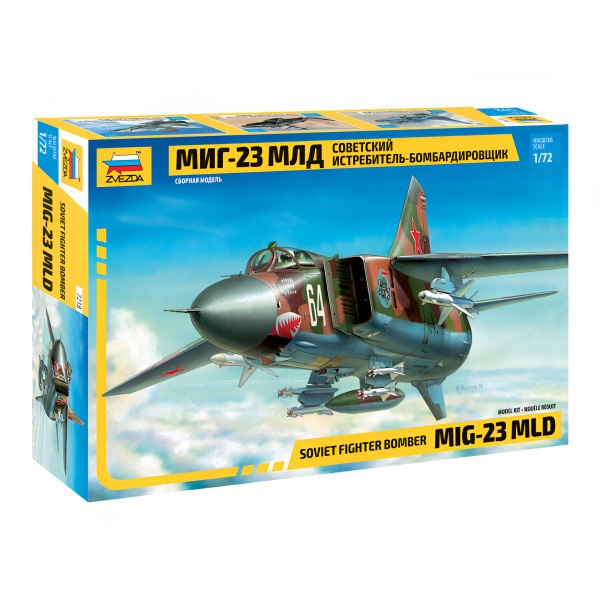 1/72 MIG-23 MLD Soviet Fighter Plastik Uçak Maket Kiti