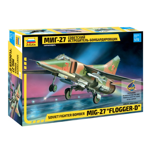 1/72 MIG-27 Plastik Uçak Maket Kiti