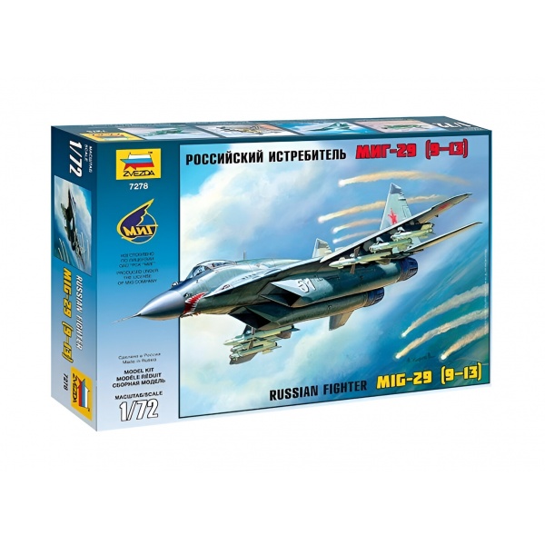1/72 Mig-29S (9-13) plastik Uçak Maket Kiti