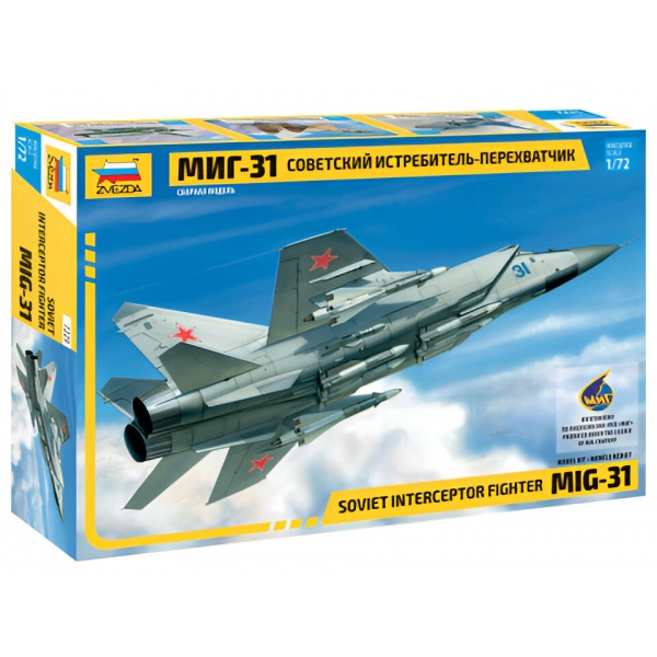 1/72 Mig-31 Soviet Interceptor Plastik Uçak Maket Kiti