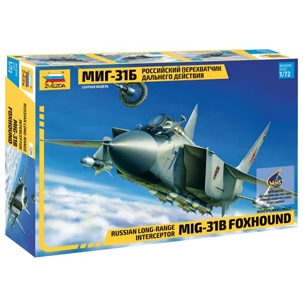 1/72 Mig-31B Plastik Uçak Maket Kiti