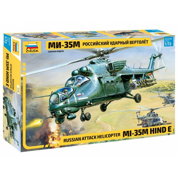 1/72 Russian MIL-35 Hind E Plastik Helikopter Maket Kiti