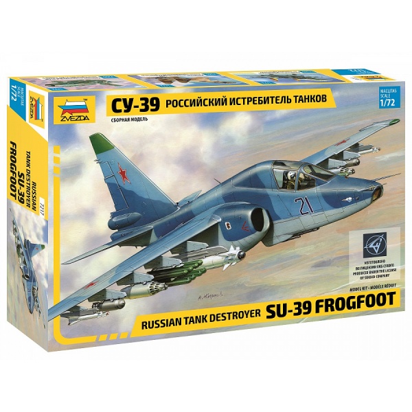 1/72 Russian Sukhoi SU-39 Plastik Savaş Uçağı Maket Kiti
