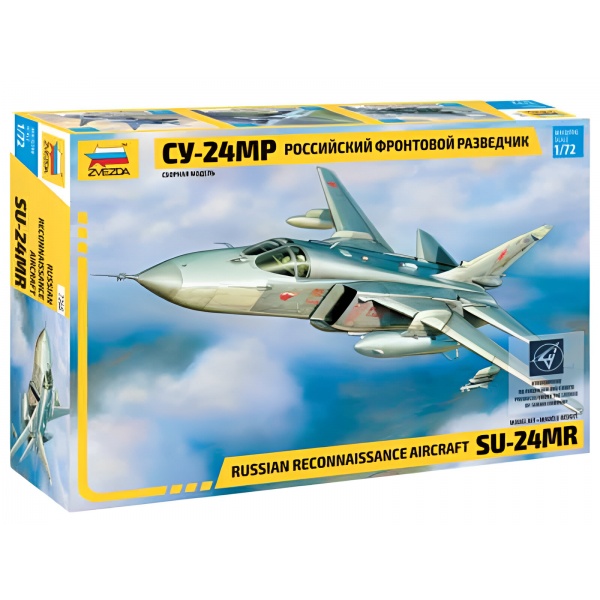 1/72 Sukhoi SU-24MR Rus. Rec. Aircraft Plastik Uçak Maket Kiti