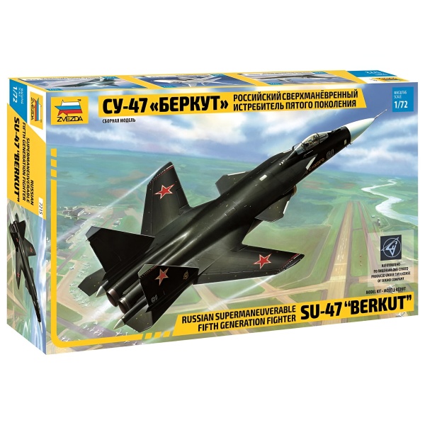 1/72 Sukhoi Su-47 Berkut Plastik Uçak Maket Kiti