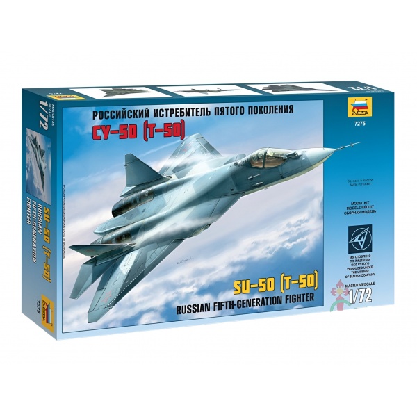 1/72 Sukhoi T-50 Plastik Uçak Maket Kiti