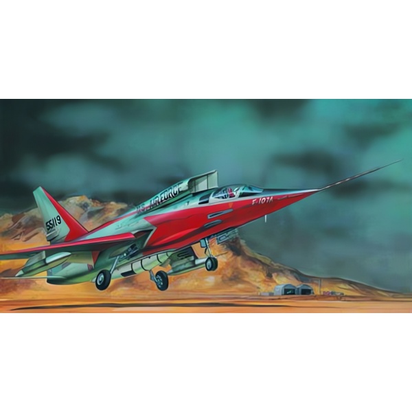 1/72 US. F-107A U-Sabre Plastik Uçak Maket Kiti