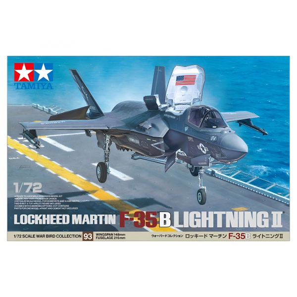 1/72 US. Lockheed Martin F-35B Lighning II Plastik Uçak Maket Kiti