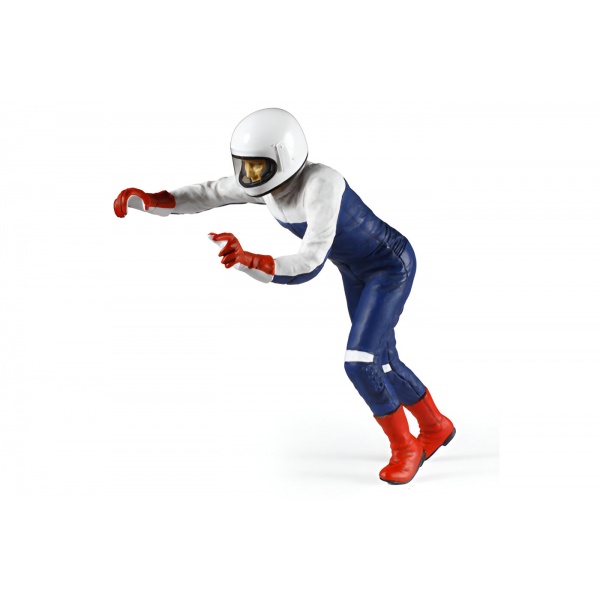 1/12 Starting Rider (2013) Plastik Motosiklet Sürücüsü  Figür  Kiti