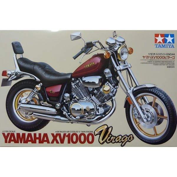 1/12 Yamaha Virago XV1000 Plastik Motosiklet Maket Kiti