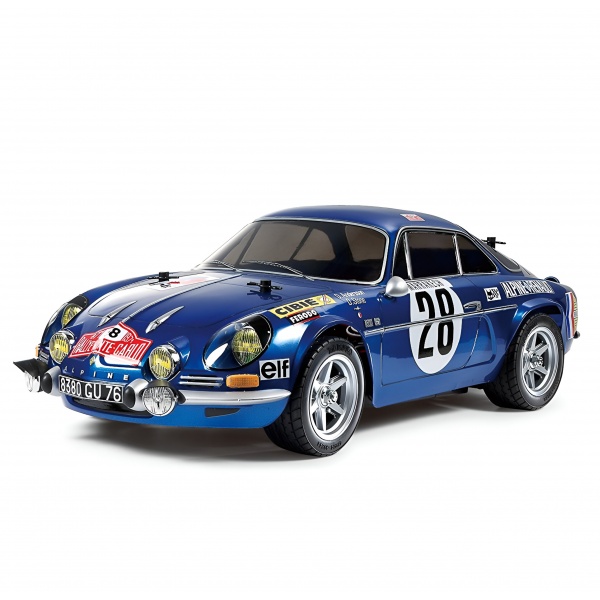 1/24 Alpine Renault A110 Monte Carlo 1971 Plastik Araba Maket Kiti