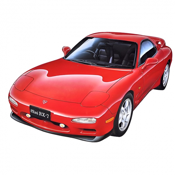 1/24 Efini RX-7 Plastik Araba Maket Kiti