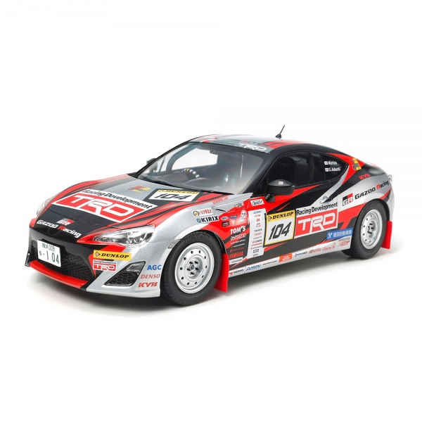 1/24 Gazoo Racing TRD 86 2013 Trd Rally Challenge Plastik Araba Maket Kiti