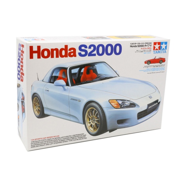 1/24 Honda S-2000 (2001 Version) Plastik Araba Maket Kiti