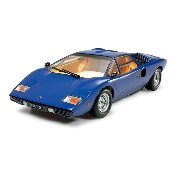 1/24 Lamborghini Countach Lp400 Plastik Araba Maket Kiti