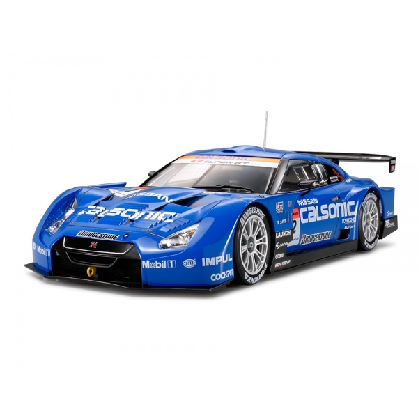 1/24 Nissan Calsonic Impul GT-R R35 Plastik Araba Maket Kiti