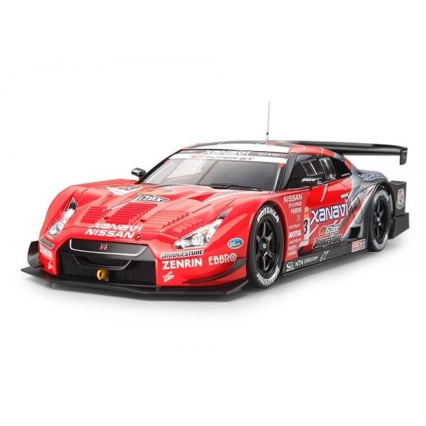 1/24 Nissan Xanavi Nismo GT-R R35 Plastik Araba Maket Kiti