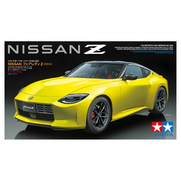 1/24 Nissan Z Plastik Araba Maket Kiti