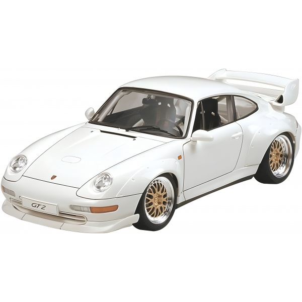 1/24 Porsche 911 GT2 Road Version Club Sport Plastik Araba Maket Kiti