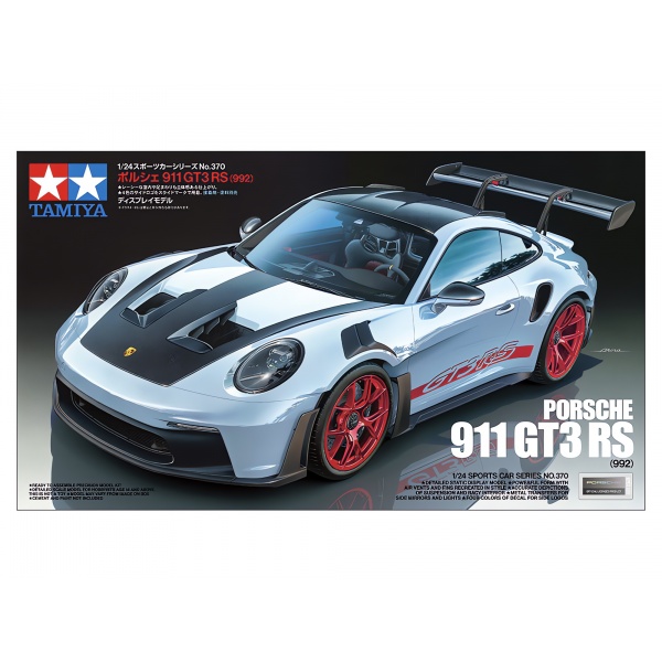 1/24 Porsche 911 GT3 RS (992) Plastik Araba Maket kiti