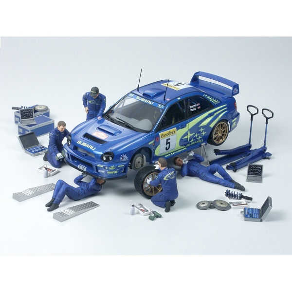 1/24 RaIIy Mechanics Team Set Plastik Maket Kiti