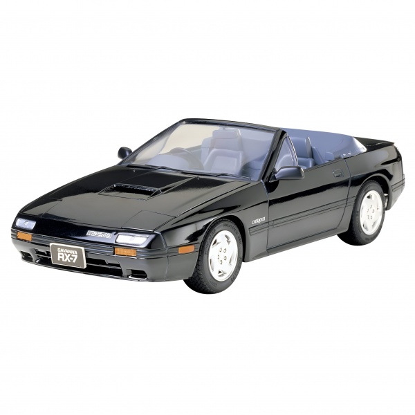 1/24 Savanna Rx-7 Cabriolet Plastik Araba Maket Kiti