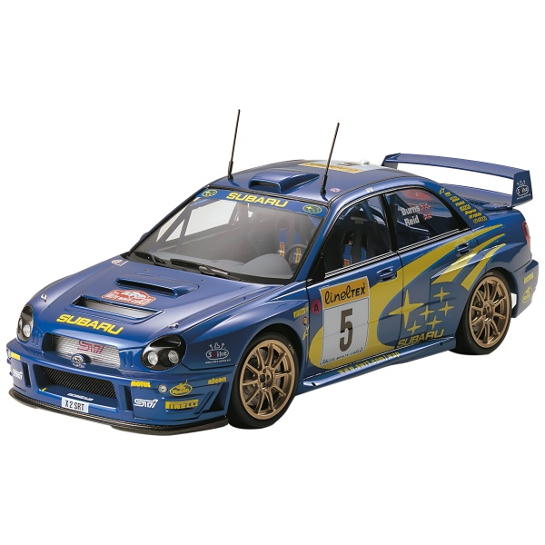 1/24 Subaru Impreza WRC 2001 Plastik Araba Maket Kiti