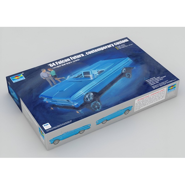 1/25 64 Futura Contemporary Custom Plastik Araba Maket Kiti