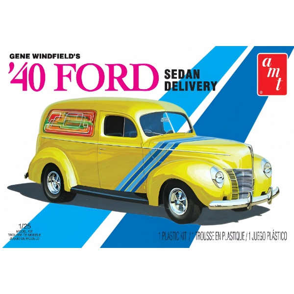 1/25 Gene Winfield 1940 Ford Sedan Delivery Plastik Araba Maket Kiti