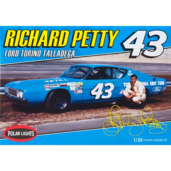 1/25 Richard Prtty Nascar Torino TaIIa Plastik Araba Maket Kiti