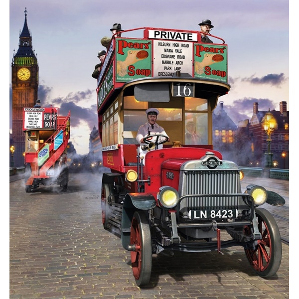 1/35 B-Type Londra Omnibüs 1919 Plastik Araç Maket Kiti