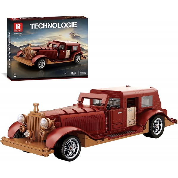 1/12 Classic Car Rolls-Royce, Teknik Blok Yapı Kiti (865 Parça)