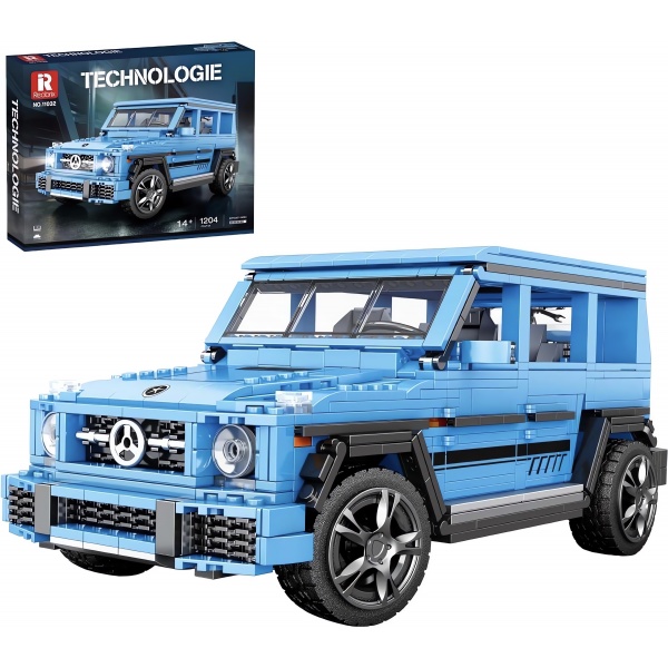 1/12 Luxury SUV Mercedes-G-Class, Teknik Blok Yapı Kiti (1204 Parça)
