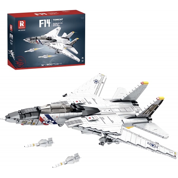 F-14 Tomcat Savaş Uçağı, Teknik Blok Yapı Kiti (1600 Parça)