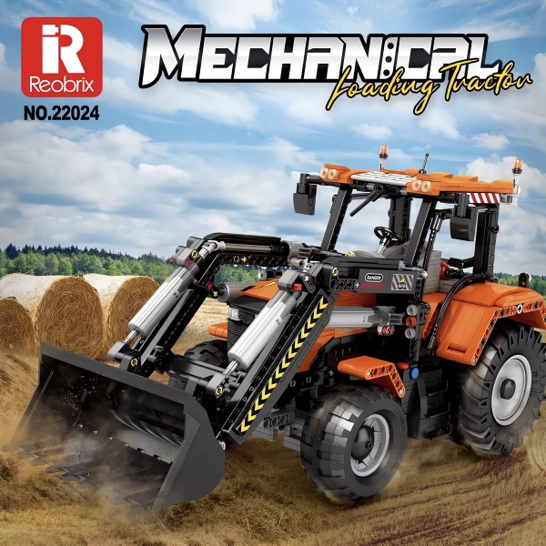 Kepçe RC Kontrollü, Teknik Blok Yapı Kiti (1496 Parça)