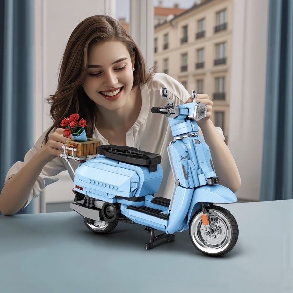 Lambretta V200 Scooter, Teknik Blok Yapı Kiti ( 1169Parça)