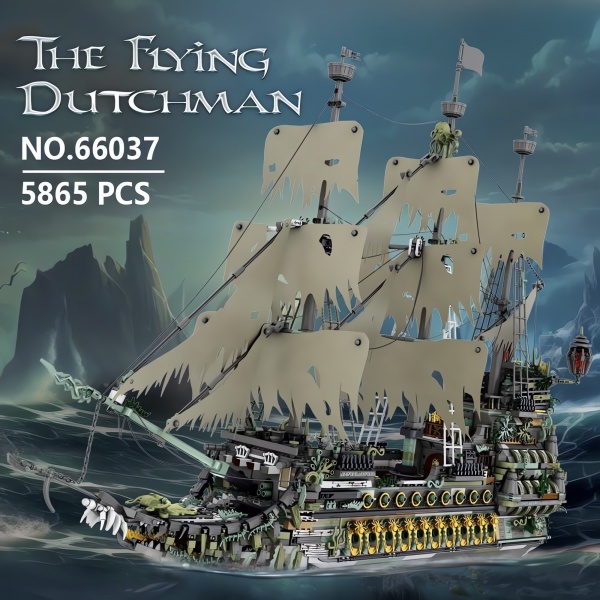 The Flying Dutchman, Teknik Blok Yapı Kiti (5865 Parça)