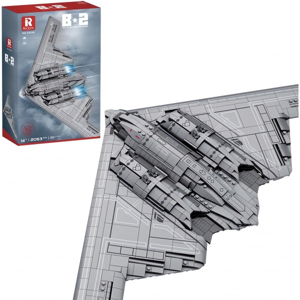 US. Northrop B-2 Bombardıman Uçağı, Teknik Blok Yapı Kiti (1977 Parça)