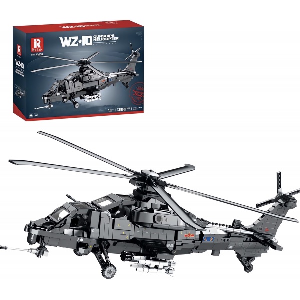 WZ-10 Helikopter, Teknik Blok Yapı Kiti (1366 Parça)